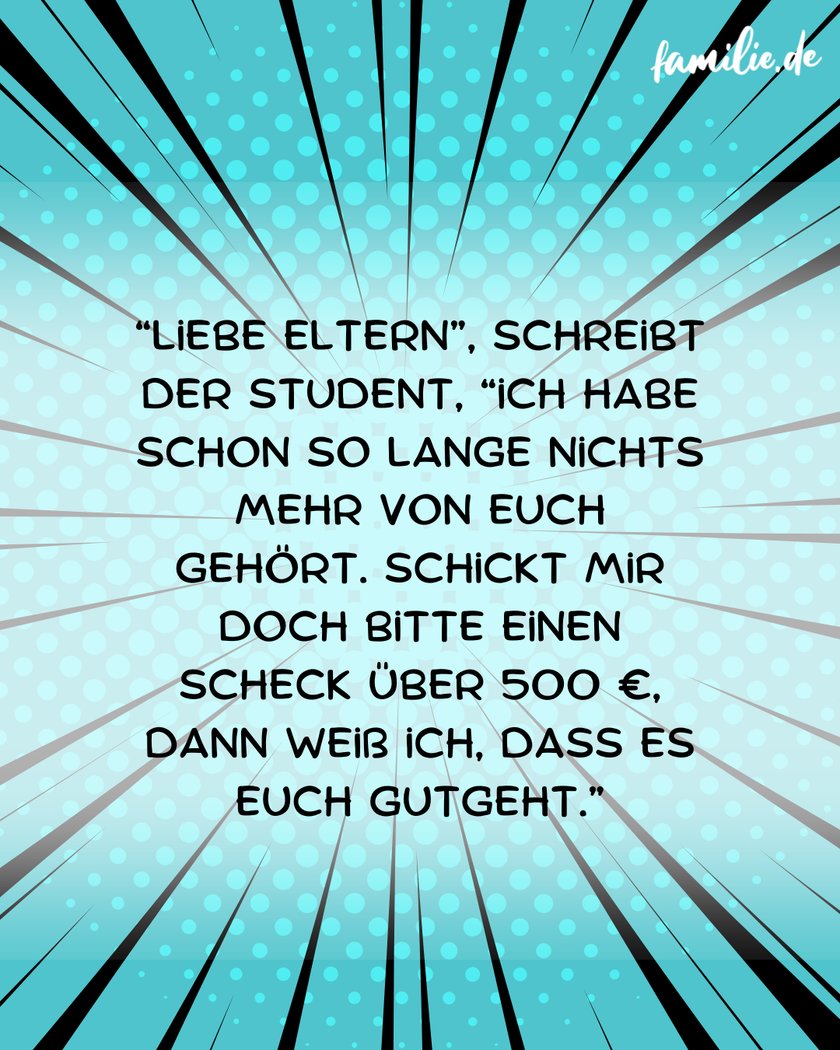 Studenten-Witze: Hilfe, ich bin pleite