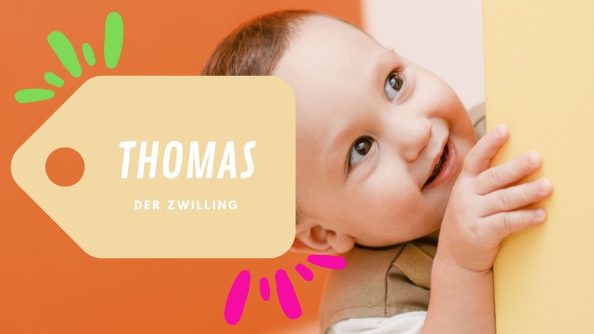 #4 Jungennamen der 80er: Thomas