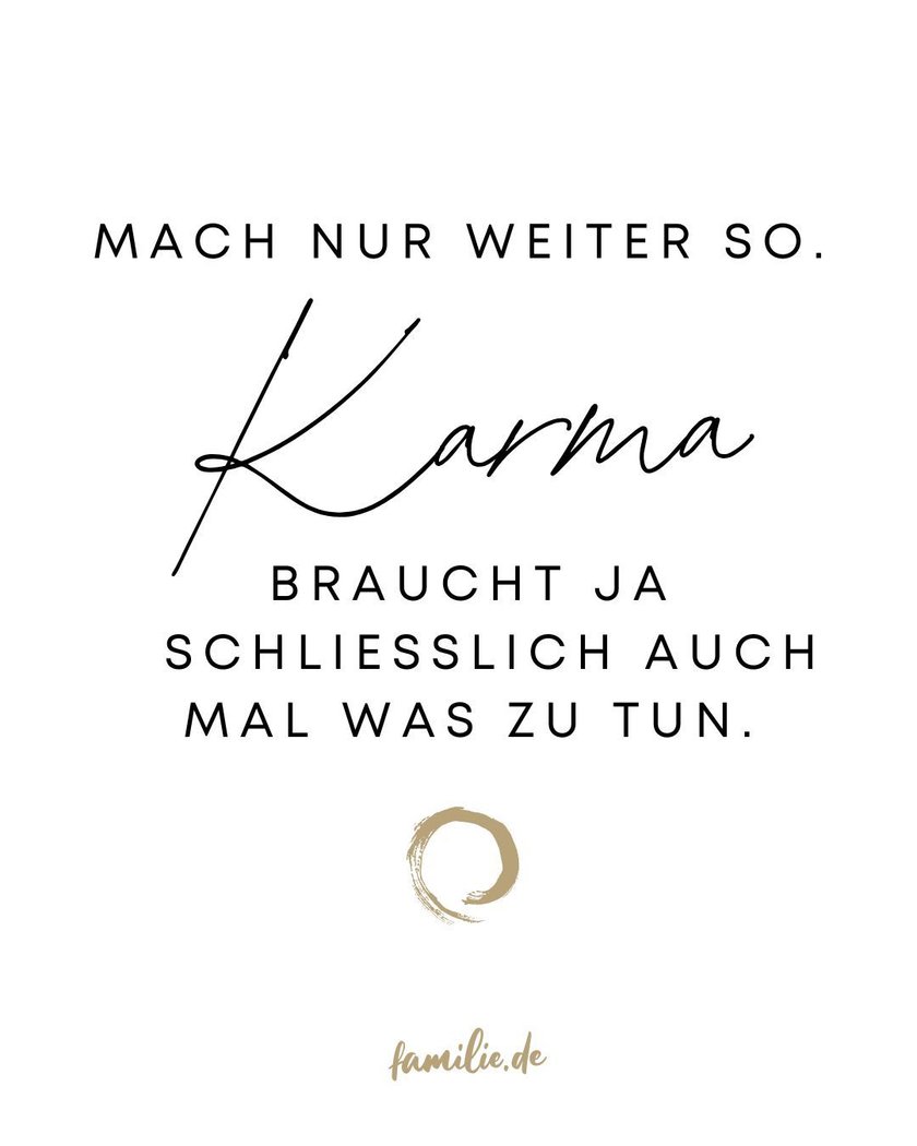 Karma-Sprüche 