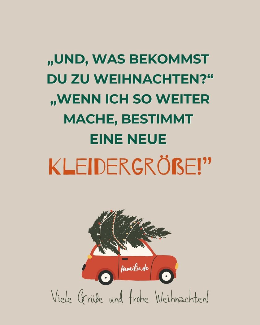 Lustige Sprüche zu Weihnachten