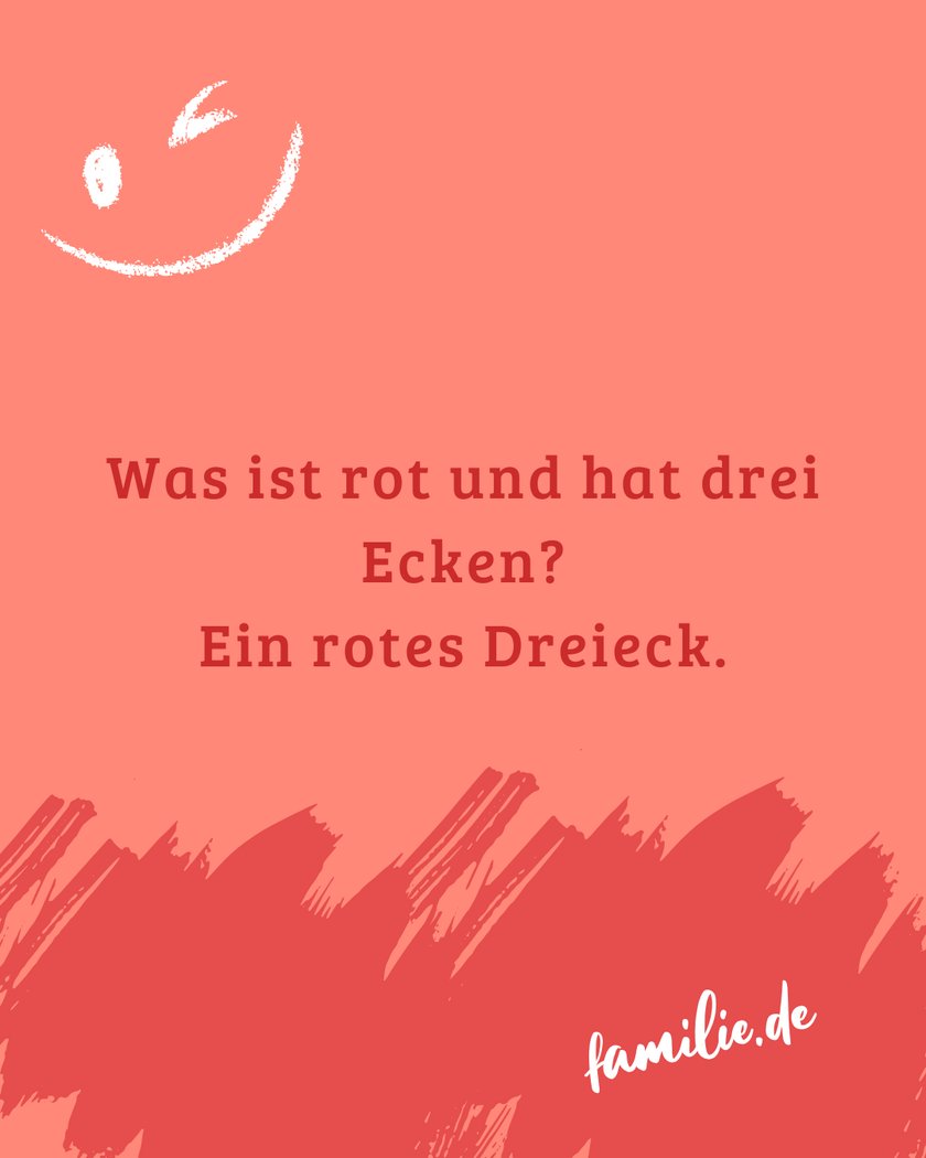 Anti-Witz: drei Ecken