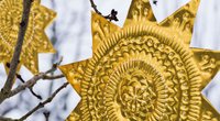 Geprägte Goldsterne