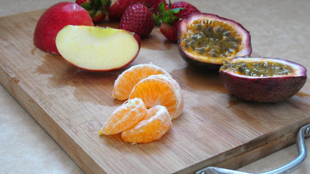 Passionsfrüchte sind lecker und gesund.