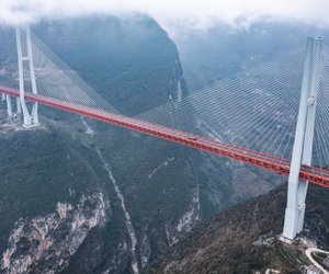 Schwindelerregend hoch: Hier steht die höchste Brücke der Welt