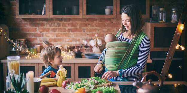 Alleinerziehende Mutter: Eine ganz normale Familienform