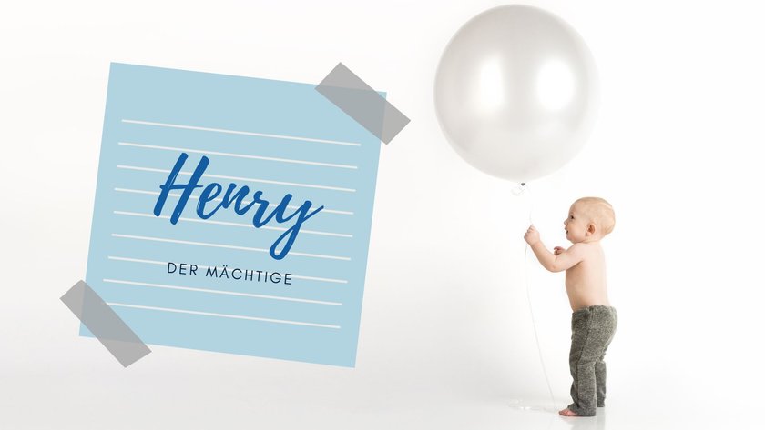 #1 Jungennamen mit H: Henry