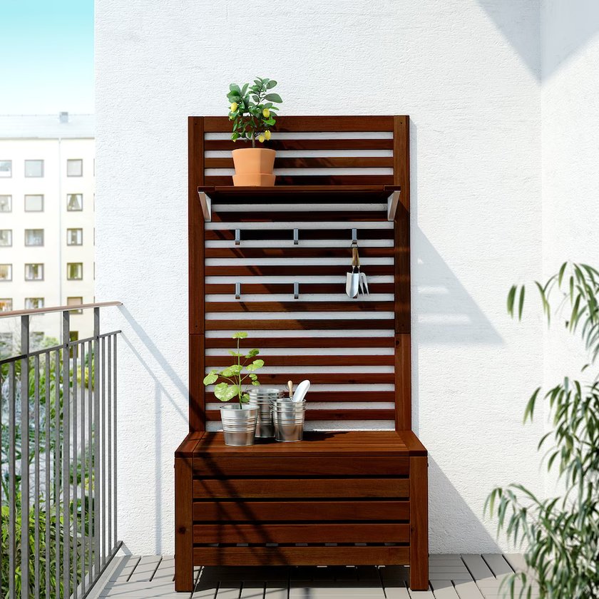 Lieblingsplatz 20 IKEAProdukte für einen paradiesischen Balkon