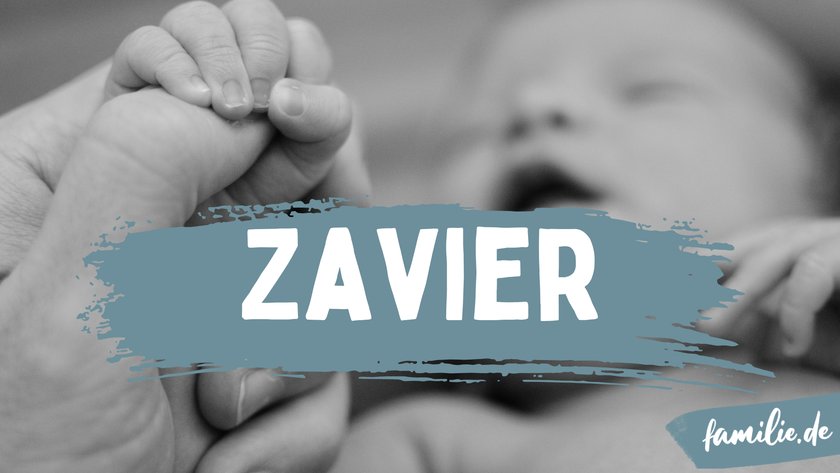 „Zavier“ ist eine alternative Schreibweise von „Xavier“.