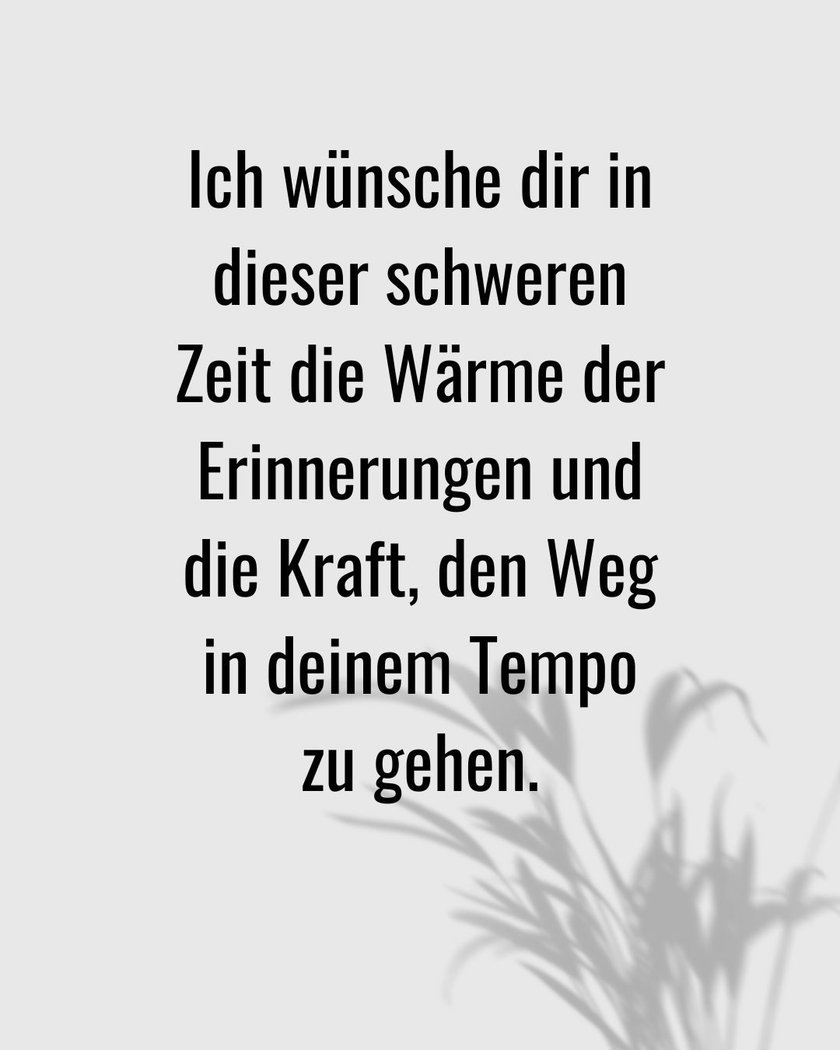 tröstende worte zum todestag