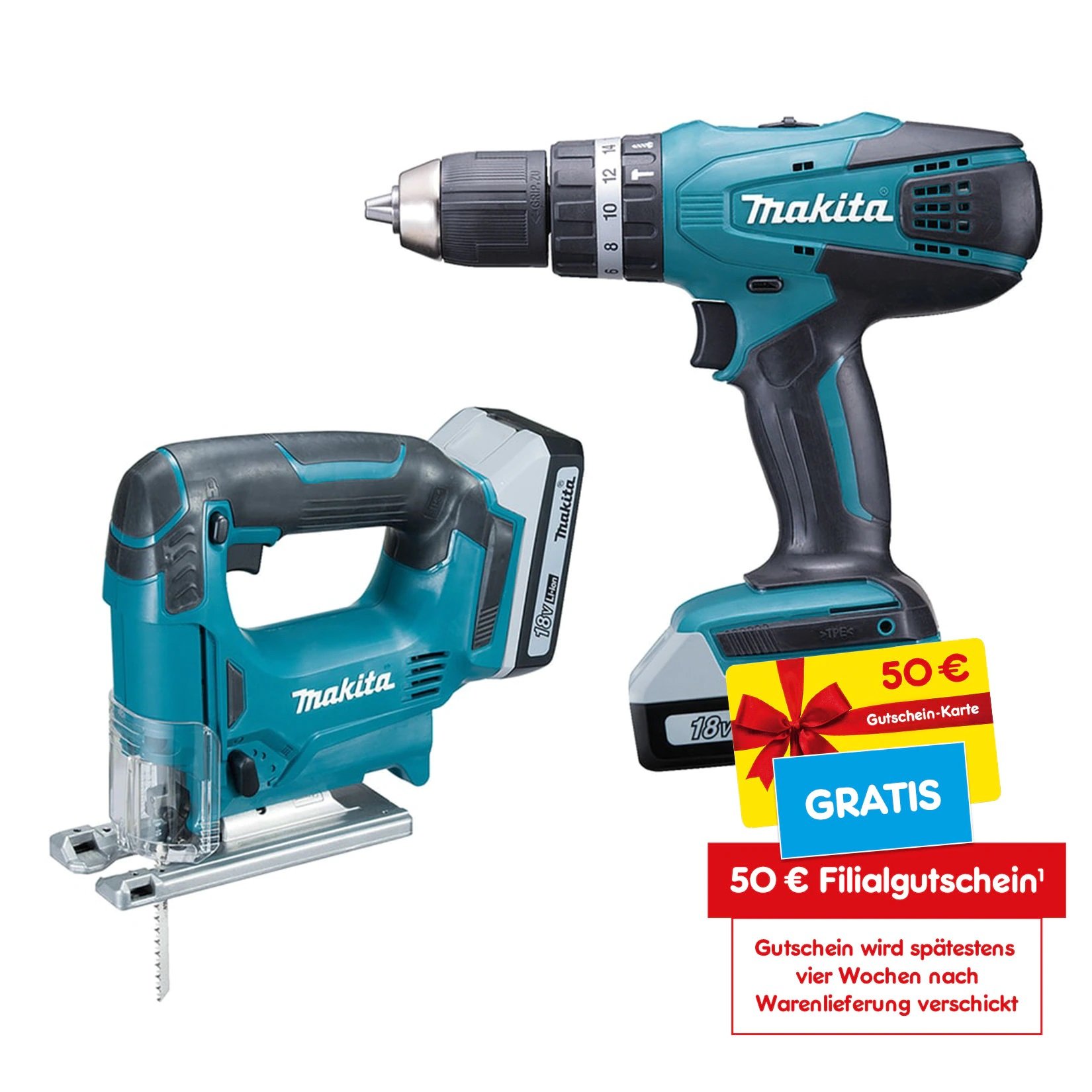 Netto Angebot - Makita Kombo-Set Netto Angebot - Makita Kombo-Set
