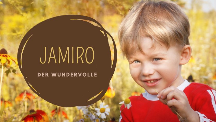 #20 Jungennamen mit 3 Silben: Jamiro