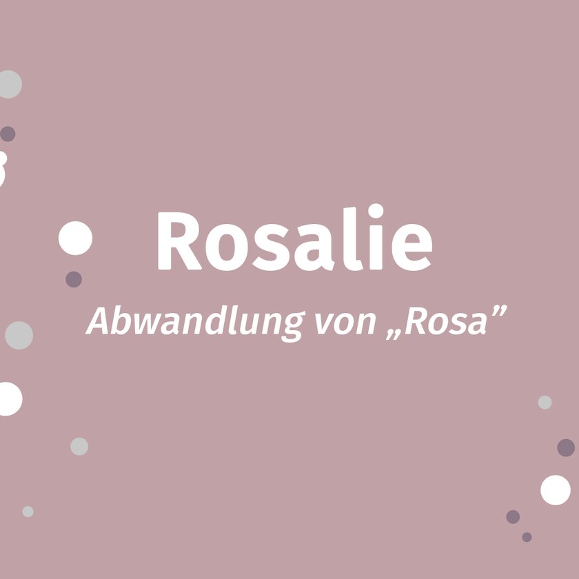  Rosalie