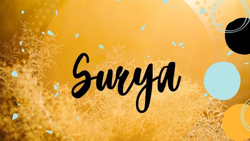 Babynamen mit der Bedeutung „Sonne": Surya
