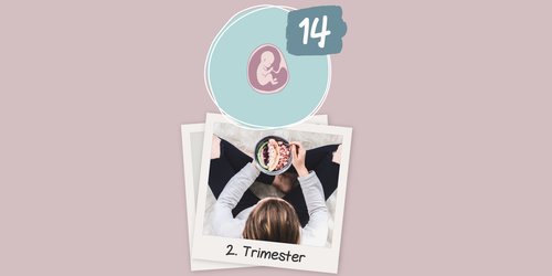 14. SSW: Jetzt ist er (fast) da, der Babybauch. Leider oft in Kombi mit Verstopfung ...