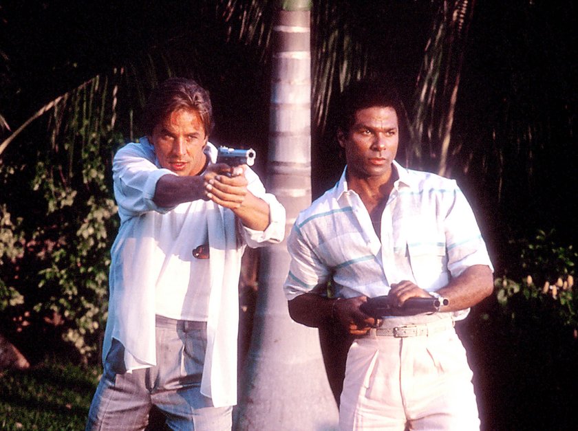 MIAMI VICE, Don Johnson, Philip Michael Thomas