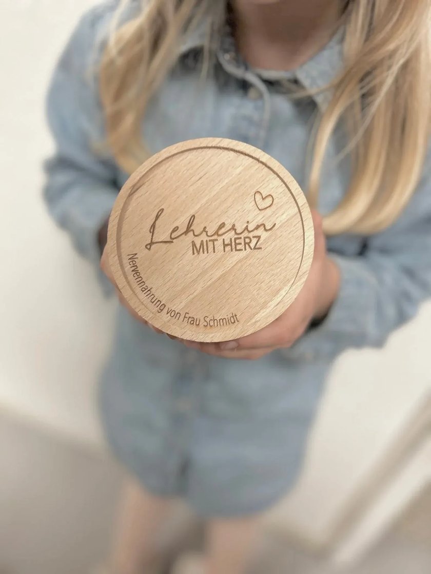 Geschenke für Lehrer - vonjula Keksdose