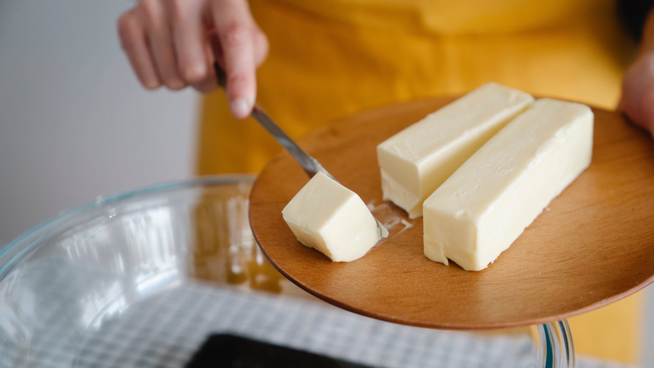 Butter entfaltet ihr feines Aroma, wenn sie sachte erwärmt wird.