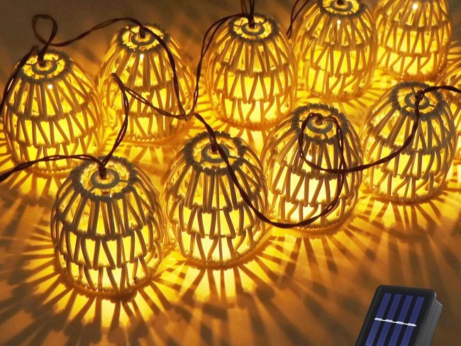 Lichterkette-Test – Blakapoo Rattan LED