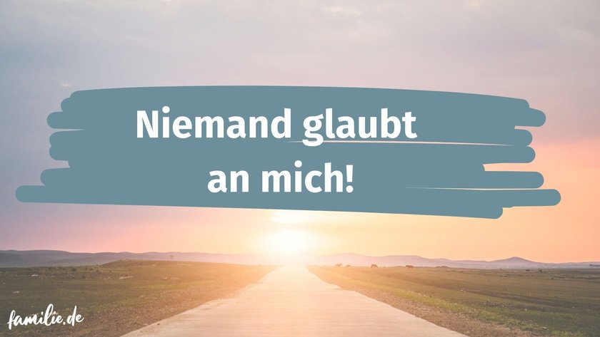 No Go Sätze 2025 Niemand glaubt an mich