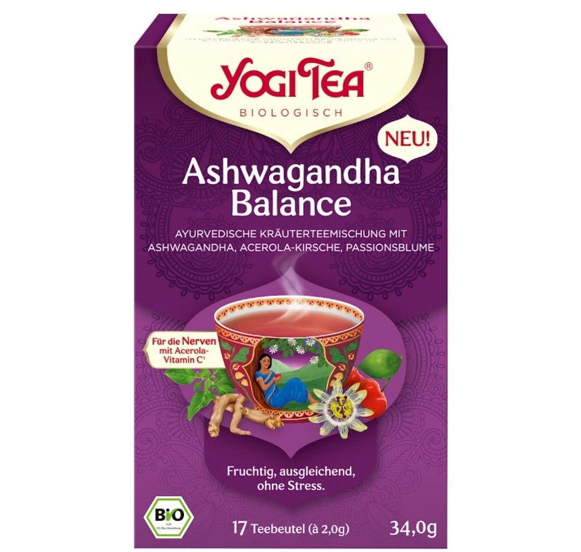 Den Ashwagandha-Tee gibt es nun bei dm im Angebot.