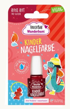 Ungiftig, vegan und schön deckend: Fruchtbar Nagellack für Kinder
