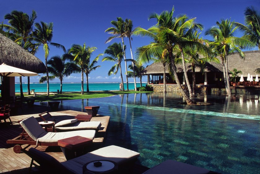 Ressort in Mauritius mit Strand und Pool