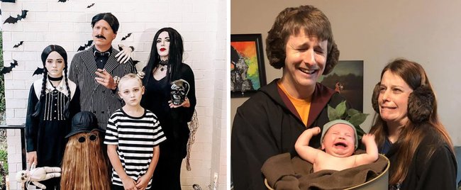 27 geniale Ideen, wir ihr euch als Familie an Halloween verkleiden könnt