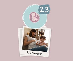 23. SSW: Der Bauch macht einen Schub – und dein Baby hört schon ziemlich gut