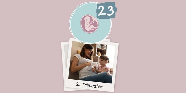 23. SSW: Der Bauch macht einen Schub – und dein Baby hört schon ziemlich gut