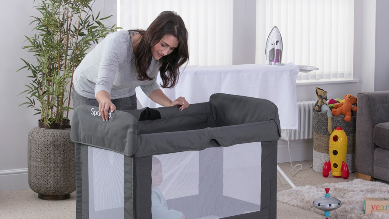 Reisebett Laufstall als Kombination Wir machen den Test