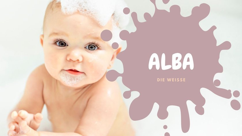 #18 Vornamen nach Farben: Alba