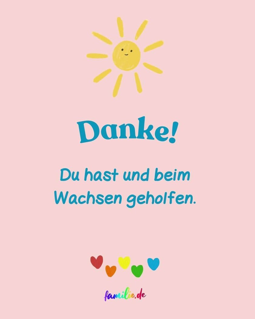 Dankesspruch Erzieherin