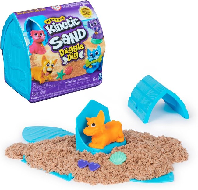 Kinetic Sand Hundehütte