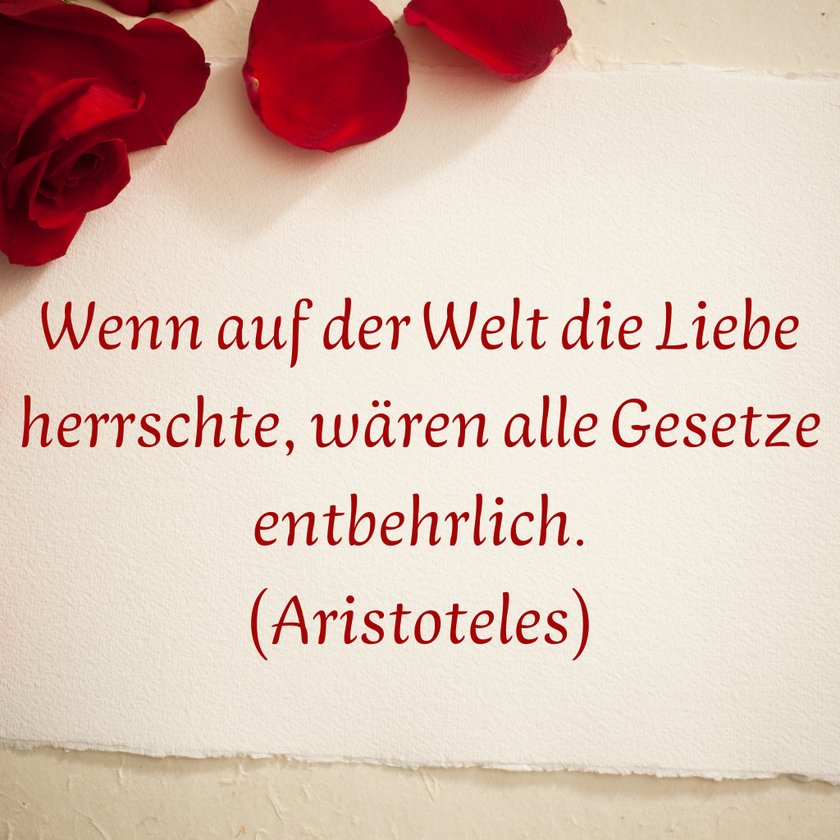 Liebeszitate - Aristoteles
