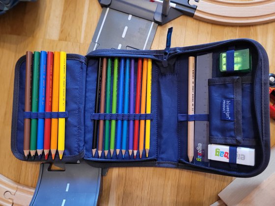 Inhalt Federmäppchen Ergobag Pack