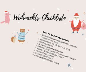 Weihnachts-Checkliste: Holt euch unsere kostenlose Advents-Liste zum Download!