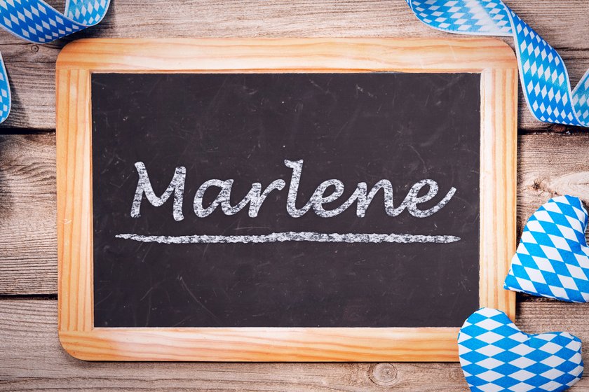 Bayerische Vornamen: Marlene