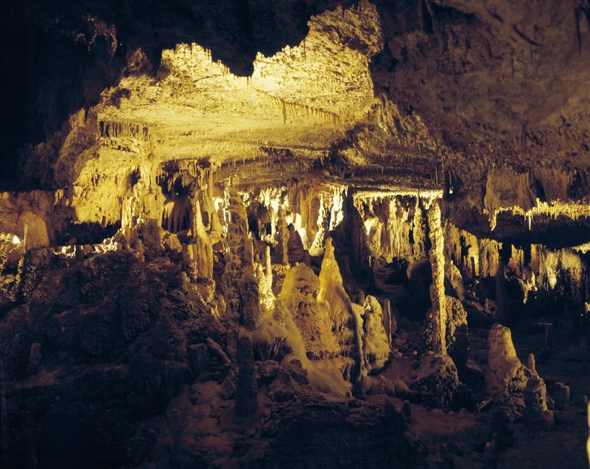 König-Otto-Tropfsteinhöhle in Velburg in der Oberpfalz