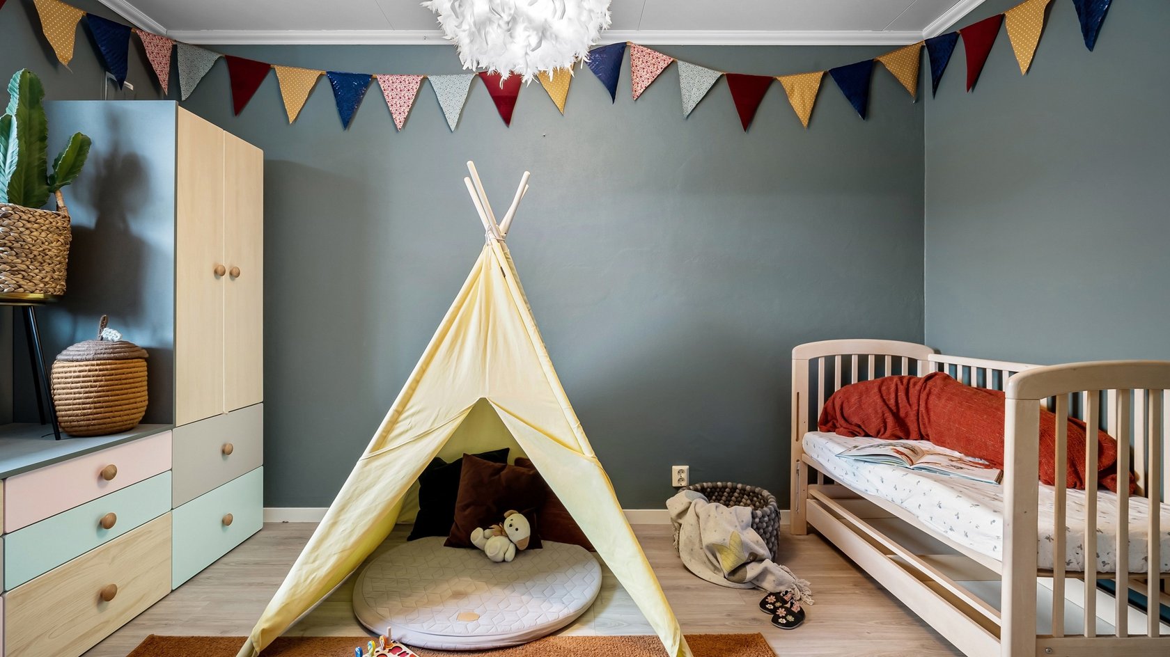 Dieser Teppich von Butlers ist ein richtig süßes Dekostück fürs Kinderzimmer