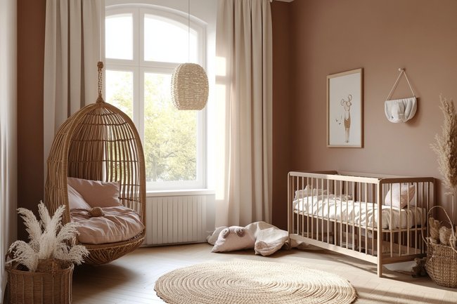 Kinderzimmer Trend 2025 Mocha Mousse