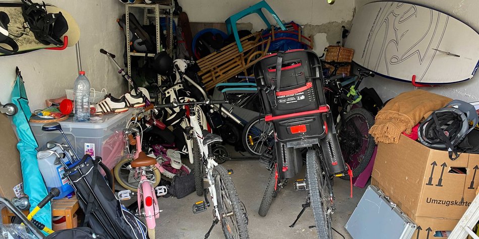 Fahrräder in der Garage lagern? Wir alle nutzen unsere Garage unrechtmäßig!