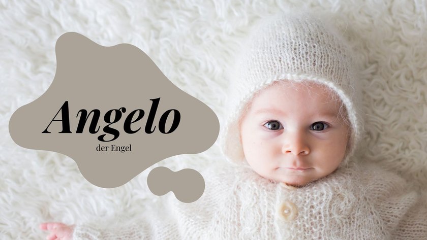 Diese 30 tollen Jungennamen enden auf O: Angelo