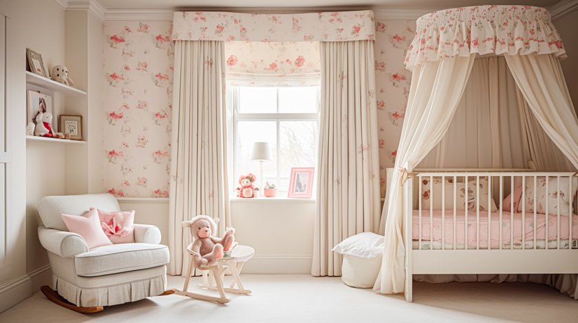 Baby room decor and interior design inspiration in the English c