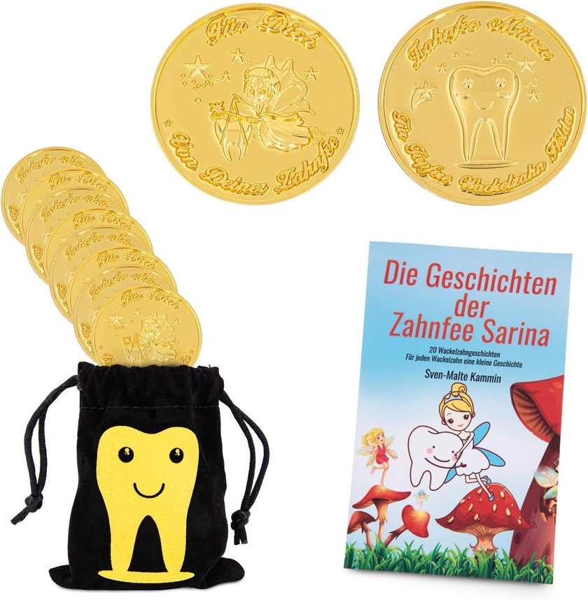 Zahnfee-Geschenke - Zahnfee Münze