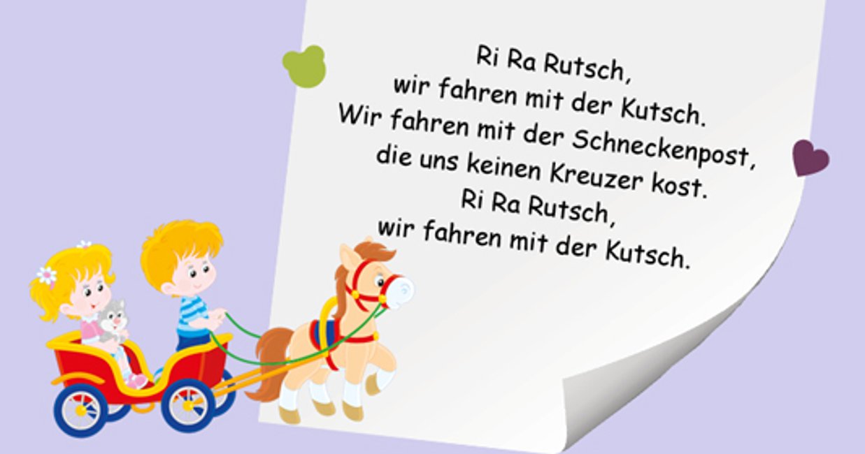 Kinderreime Viel Spass Mit Den 15 Beliebtesten Kinder Versen Familie De