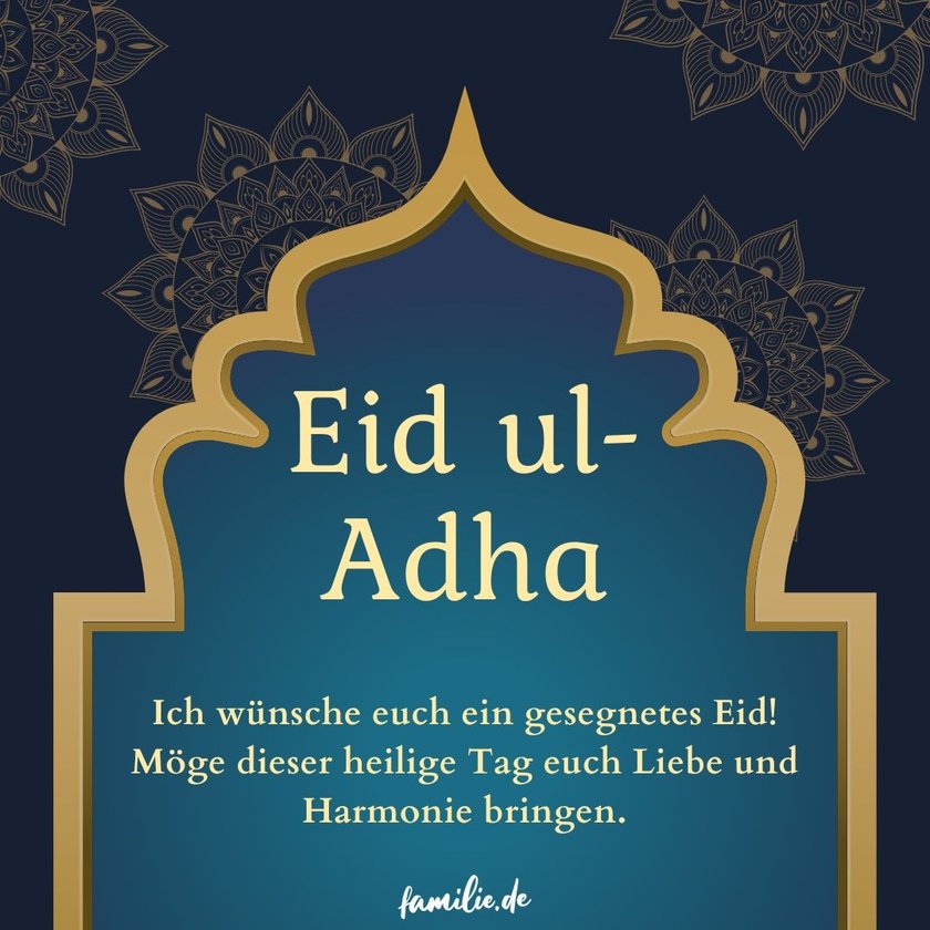 Opferfest Wünsche: Eid Al Adha