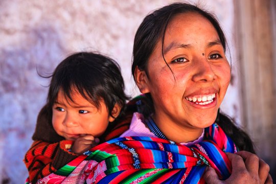 Frau und Kind Guatemala