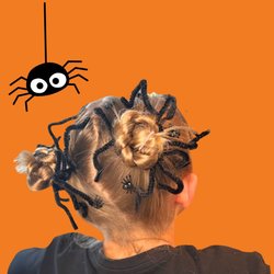 Süß statt schaurig: Diese Kinder-Halloween-Frisur gelingt dir in 5 Minuten