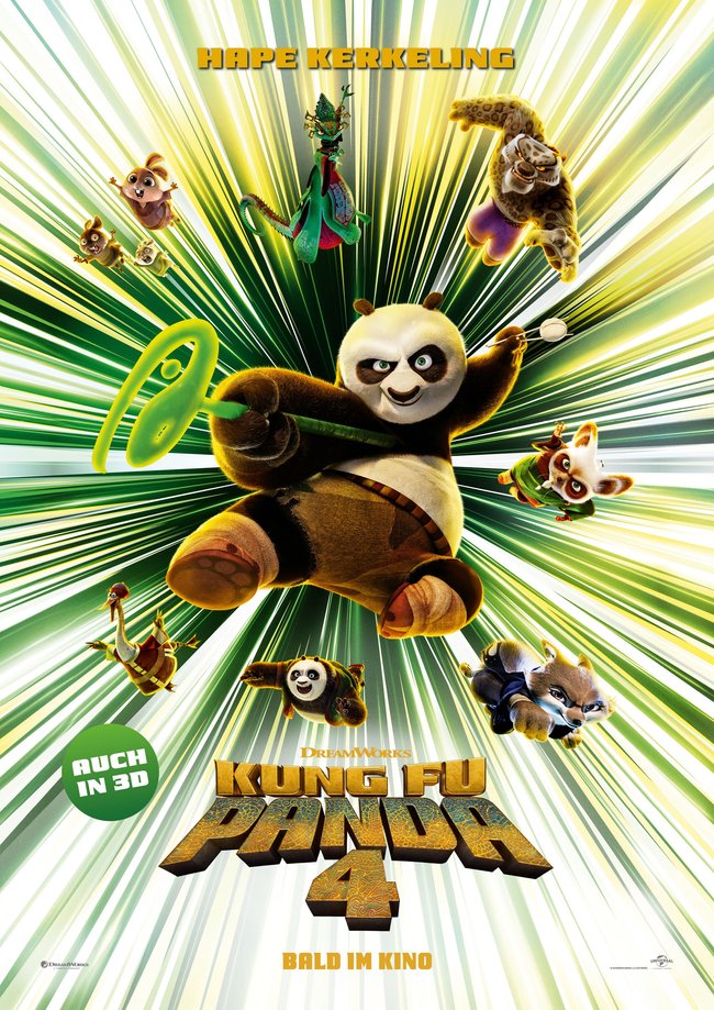 Kung Fu Panda 4 Kinoplakat