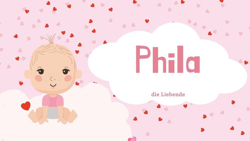 Babynamen mit der Bedeutung „Liebe": Phila
